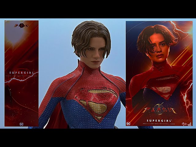 SUPERGIRL | The Flash Movie | Hot Toys | MMS715 | 1/6th Scale Collectible Figure | Unboxing & Review