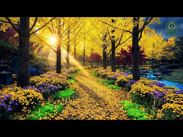 (No Ads) Beautiful Autumn Music 🍂 Peaceful Melodies to Relax Your Mind & Restore Inner Calm