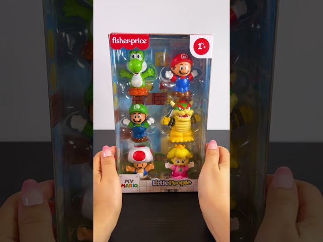 Unboxing Super Mario Bros Figures