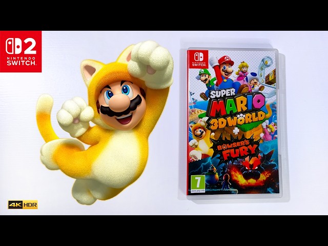 Super Mario 3D World + Bowser's Fury TV Mode Gameplay on Nintendo Switch 2
