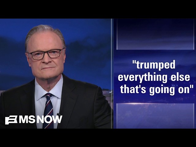 Lawrence: Trump is the first wartime president to care about golf more than his war