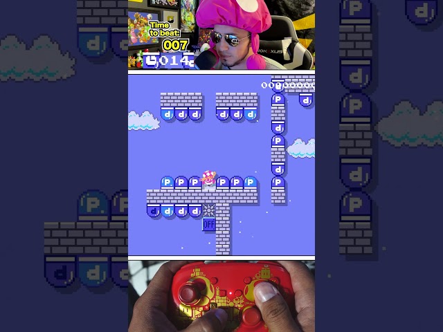 "Please don't P!" P-switch level lol #supermariomaker2 #mariomaker2