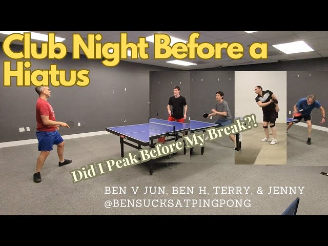 My Last Club Night Before a LONG Hiatus – Did I Peak Before the Break?