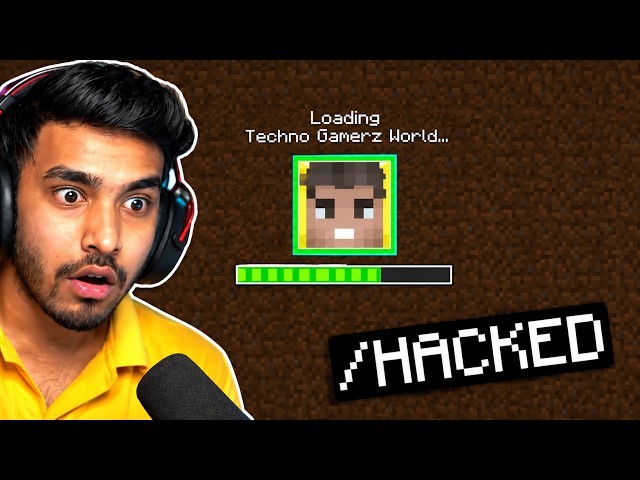 I Hacked Into TECHNO GAMERZ's Minecraft World!