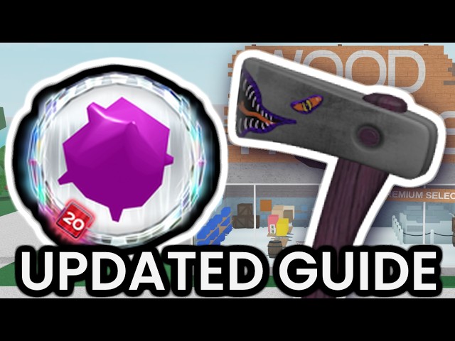 LUMBER TYCOON 2 Secret GLORB AXE BADGE GUIDE (After Nerf Guide)