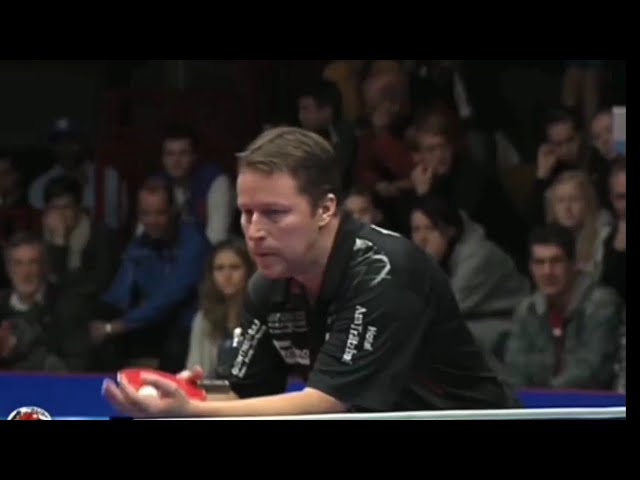Jan Ove Waldner vs Danny Heister | German League Highlights