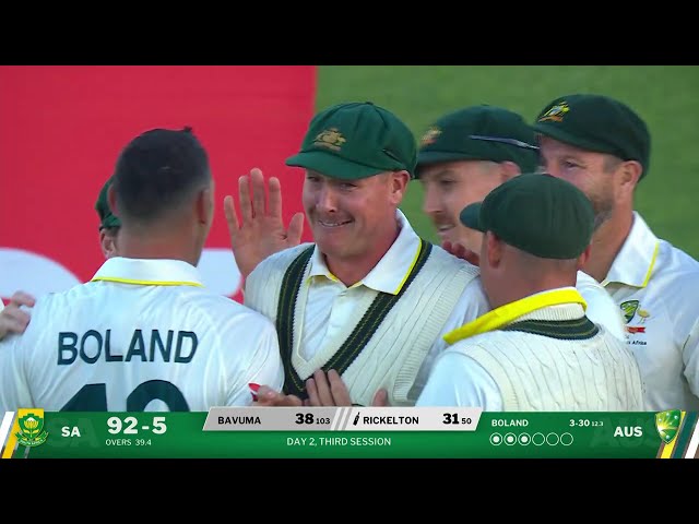 HIGHLIGHTS | Proteas vs Australia | 2nd Test | Day 2