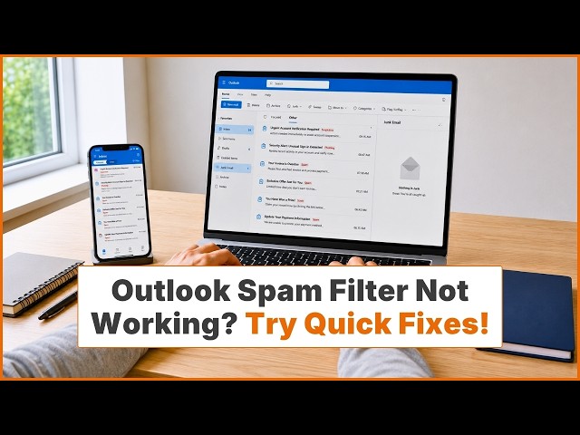 Outlook Spam Filter Not Working — How to Fix It in Minutes | Help Email Tales