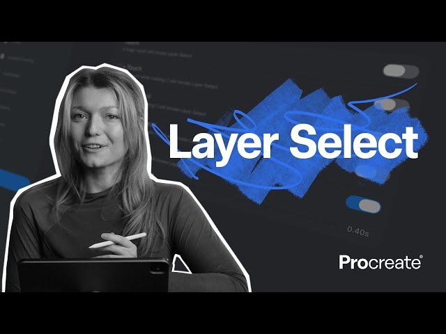 Activating Layer Select | Learn to Procreate