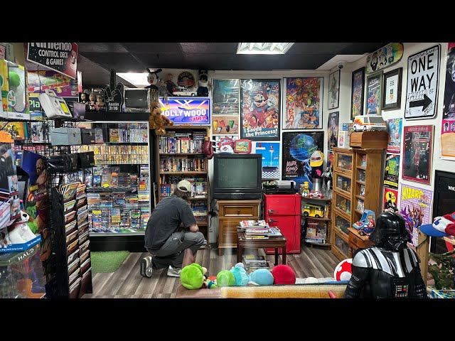 I Found a Hidden Retro Video Game Store with an 80s & 90s Time Capsule | Retro Teyohs in Upland CA