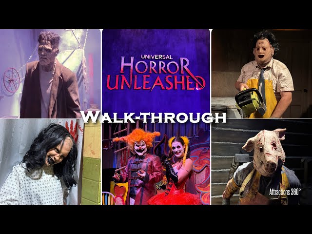 Universal's NEWEST Year-Round Haunted Attraction NOW OPEN! Universal Horror Unleashed Walkthroughs