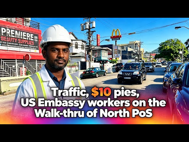 Walk towards the rising sun | Walk-thru North Port of Spain