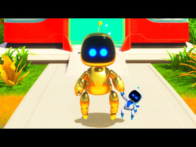 (PS5 Pro) Golden Costume 🏆 Astro Bot Gameplay 