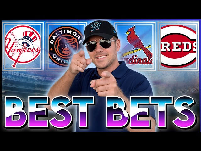 BEST MLB Picks TODAY! Yankees vs Orioles | Cardinals vs Reds | MLB Predictions