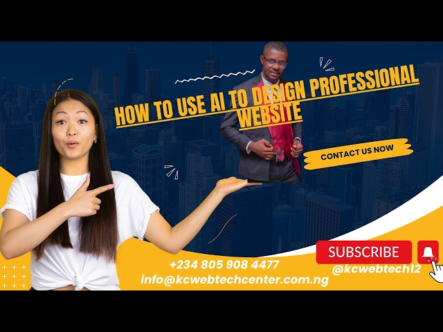 How to Use AI to Design Professional Website