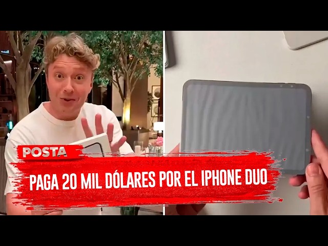Russian Influencer Pays $20,000 to Get the iPhone Duo Before Its Launch