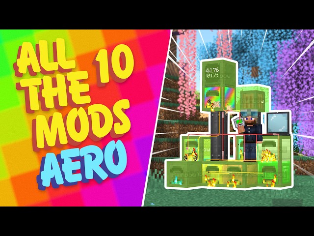 All The Mods 10 Aeronautics EP26 Logistics Network Mod Changes EVERYTHING!