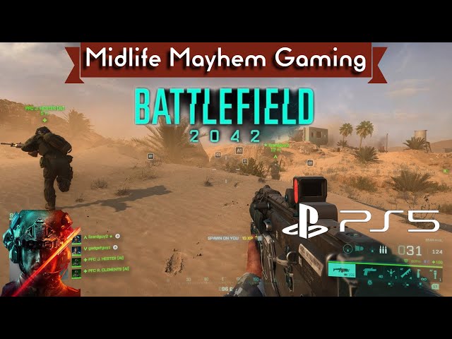Epic Battlefield 2042 PS5 Haven Livestream Battles in 4k