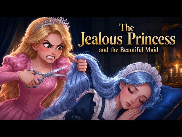 The Princess Envied Her Maid’s Beauty | The Jealous Princess and the Beautiful Maid | Bedtime Story⭐