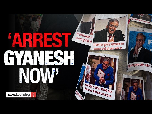 ‘Arrest Gyanesh’: Congress protests nationwide, demands CEC’s resignation over SIR