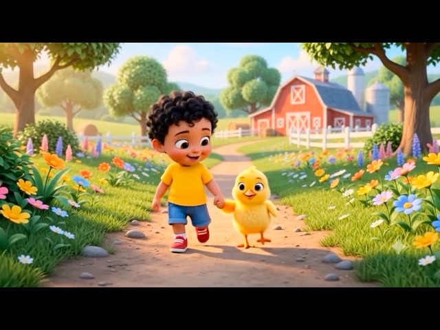 🐥 The Lost Chick Finds Mommy ❤️ | Cute Kids Cartoon