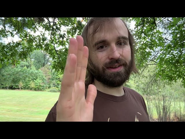 Man eats chocolate incompetently then records ASMR 