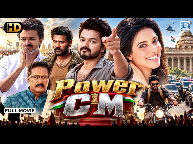 POWER CM - "Thalapthy Vijay" 2026 New Released South Hindi Dubbed Action Movie | Asin, Prakash Raj