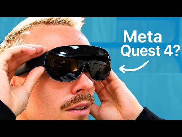 I Tried Meta Quest 4 - Meta VR Glasses Hands-On