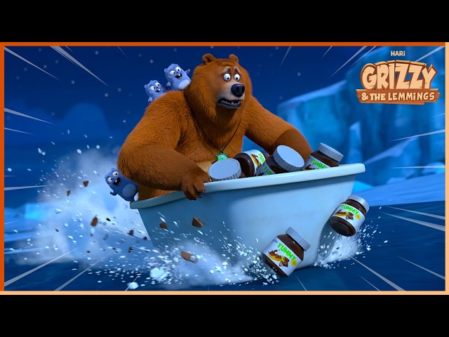 Yummy Indigestion | Grizzy & the Lemmings | 30' Compilation | 🐻🐹 Cartoon for Kids