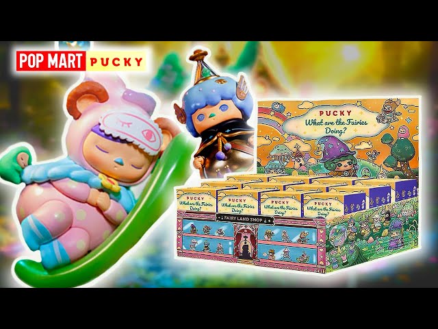 Pop Mart Pucky What are the Fairies Doing? Full Set Blind Box Unboxing