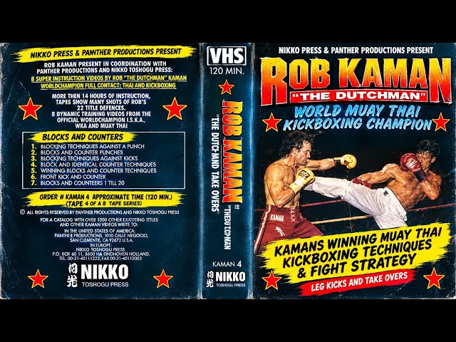 Rob Kaman – Muay Thai Kickboxing Full Tutorial | Complete Training Guide | Full DVD 🔥