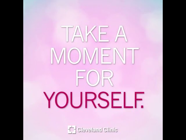 1 minute mindfulness exercise.