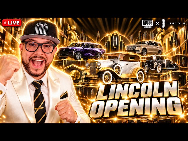 🔴LIVE | PUBG MOBILE x LINCOLN OPENING🔴