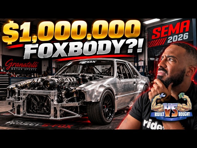 Someone Is Building a $1 MILLION Foxbody Mustang