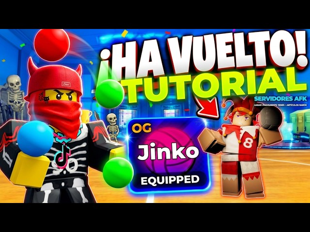 ONE of the BEST HITTERS in the game RETURNS to VOLLEYBALL LEGENDS! | JINKO TUTORIAL