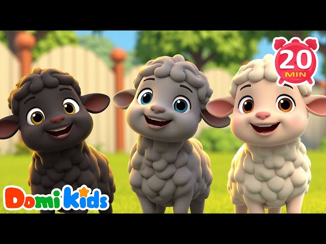 Baa Baa Black Sheep🐑Have You Any Wool? | Farm Animals | Animal Songs & Nursery Rhyme | Animal Party