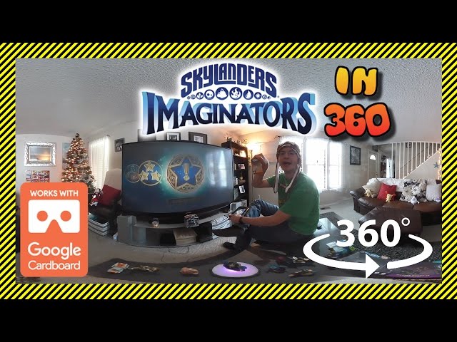 360 video 🎮 - Play Skylanders IMAGINATORS with me! 🎮 - Gaming in VR with G Rated Family Gaming