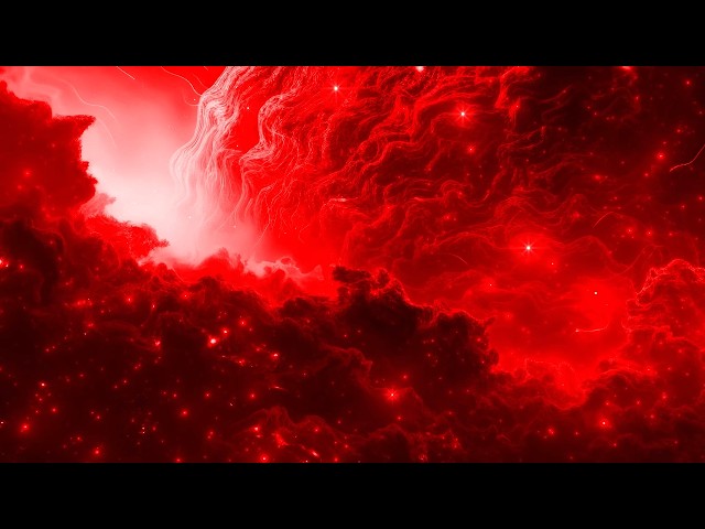 Red Classic Galaxy ~ Space Wallpaper ~ Longest FREE Motion Background HD 4K  Nebula Screensaver