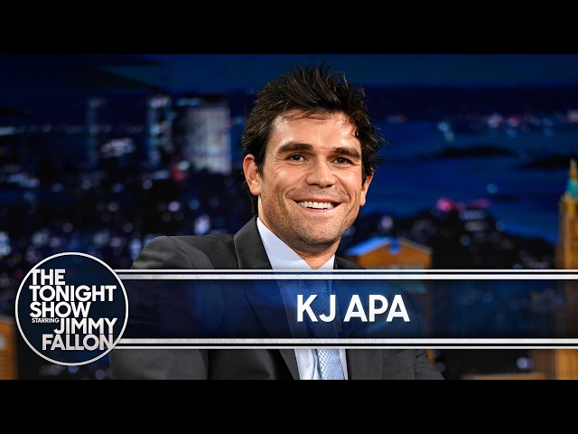 KJ Apa Responds to Mr. Fantasy Identity Theft Allegations, Talks Jimmy Stewart Biopic | Tonight Show