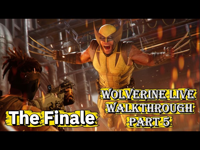 Marvel's Wolverine Walkthrough part 5 - the Finale  (PS5 Pro)
