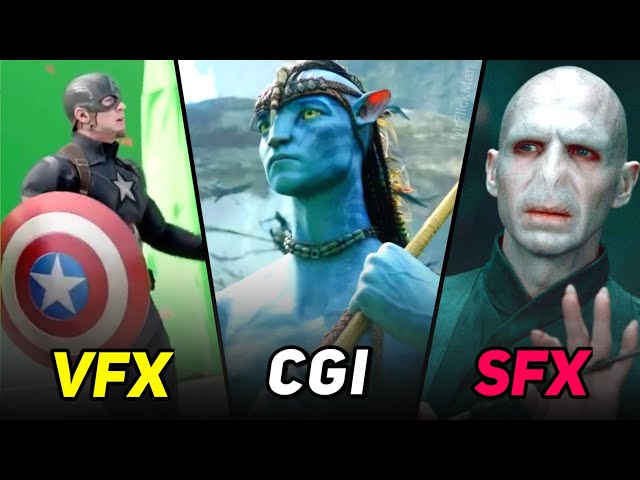 CGI vs VFX vs SFX - What's The Difference?