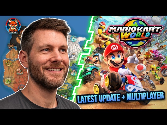 MARIO KART WORLD JUST GOT SNES TRACKS?! | Latest Update + Multiplayer