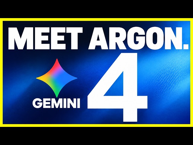 Gemini 4 Argon is Out But YOU Don't Have Access (Heres WHY)