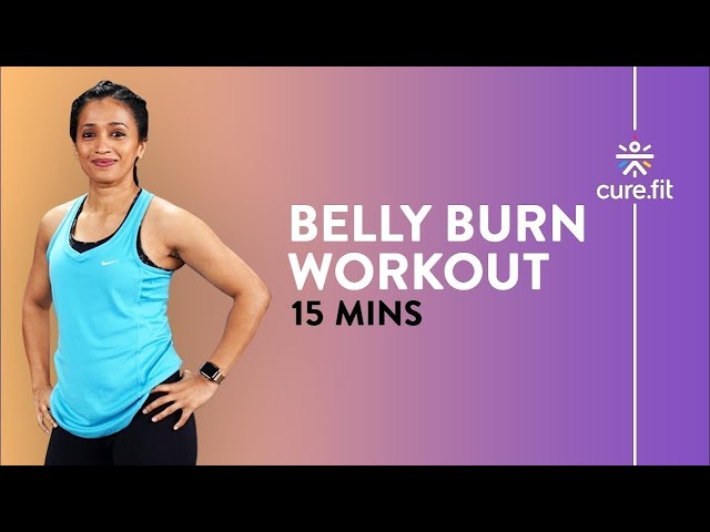 15 Minute Belly Burn Workout By Cult Fit | Burn Belly Fat | Home Workout | Cult Fit | Cure Fit