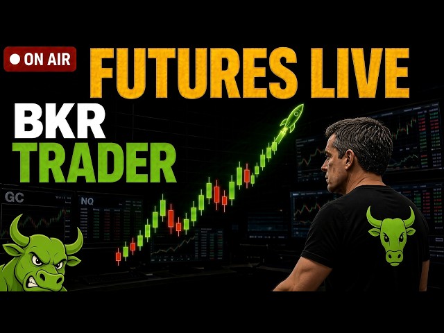 LIVE NQ and GOLD Volume Profile ICT Concepts ORB Trading FOMC Evening