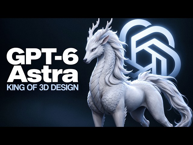 New Absolute King of 3D & Blender - GPT-6 Astra