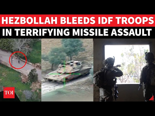 Hezbollah’s MISSILE BLOODBATH Stuns Israel; IDF Suffers Casualties, Military Tanks DESTROYED On Cam