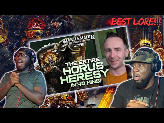 The entire HORUS HERESY TIMELINE in 40 Mins! - Warhammer Lore | REACTION!!!