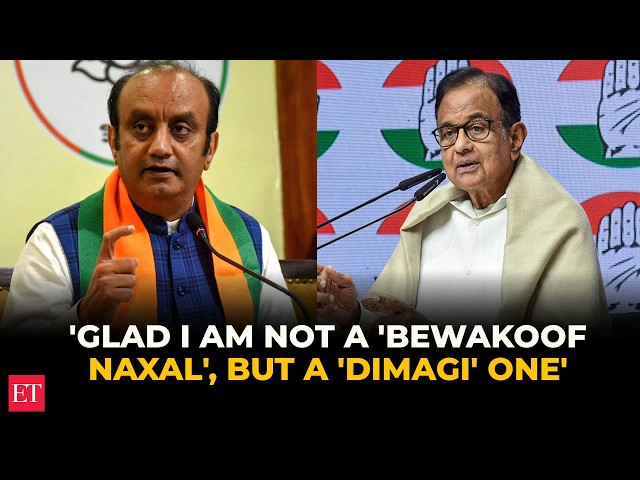 ‘Naraz Fufa’ vs ‘I'm not Bewakoof Naxal’: Sudhanshu Trivedi vs Chidambaram erupts over BRICS remarks
