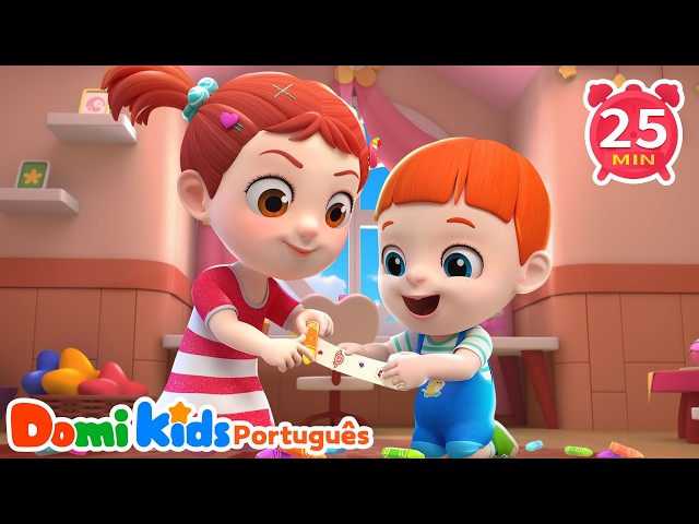 Vamos Ajudar Juntos! 🤝💛 Aprenda a Ser Gentil | Domi Kids | LEFUN Kids TV